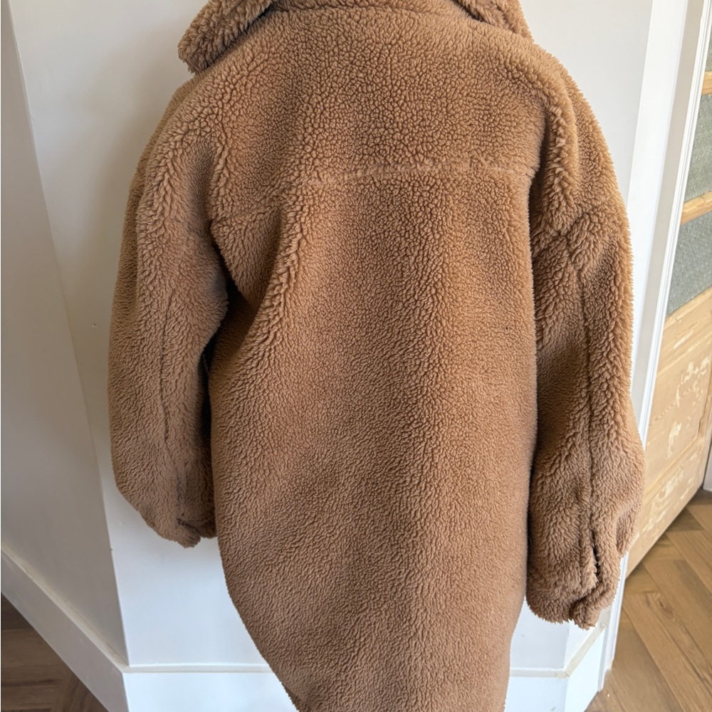 Lucky Brand Tan Teddy Jacket - Picture 3 of 4